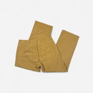 LL Bean straight leg cargo painter pants khaki - size 34 inseam 30 (mens)
